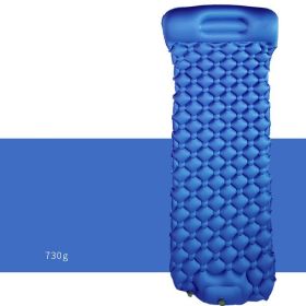 Inflatable Mat Outdoor Supplies Air Camping Portable Automatic Inflatable Mattress Moisture-proof Tent Mat Camping Mat (Option: Blue-General model)